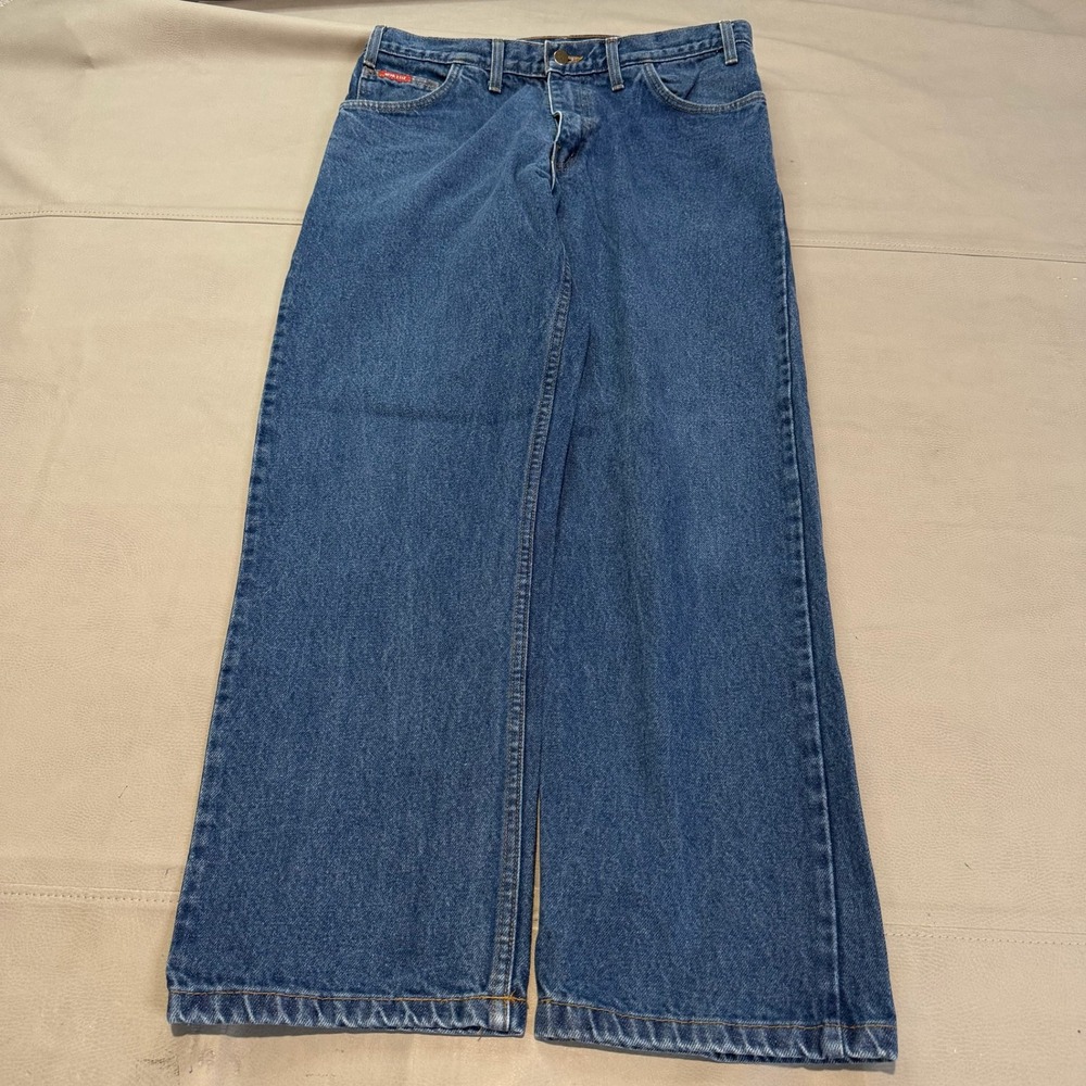 Big Bill FR Flame Fire Resistant Jean Westex Indura 36x32 Blue Welder Work Pant-